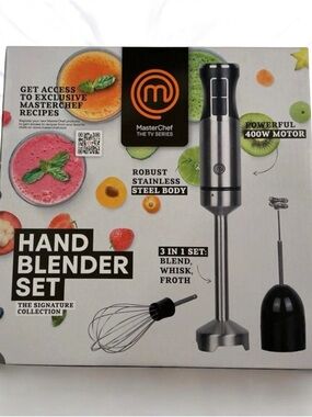 MasterChef the TV Series Hand Blender Set NIB